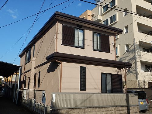 平成29年11月　仙台市若林区　W様　　屋根・外壁塗装リフォーム事例