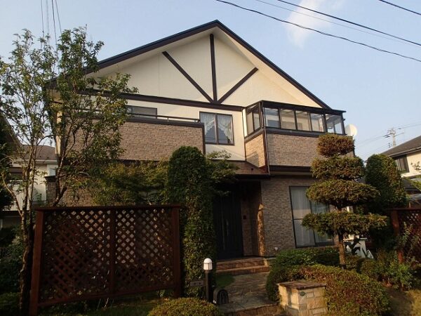 平成25年5月 名取市　 A様邸外壁・屋根塗装リフォーム事例