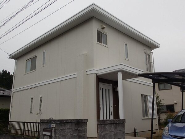平成25年7月 柴田町 T様邸外壁・屋根塗装リフォーム事例