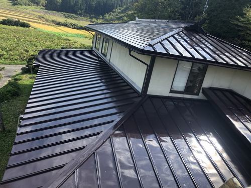 平成30年10月　山形県南陽市　S様屋根塗装リフォーム事例