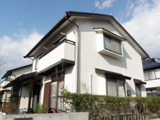 平成21年12月富谷町 T様邸外壁・屋根塗装リフォーム事例