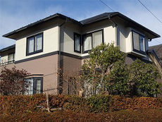 平成24年12月仙台市青葉区 M様邸外壁・屋根塗装リフォーム事例