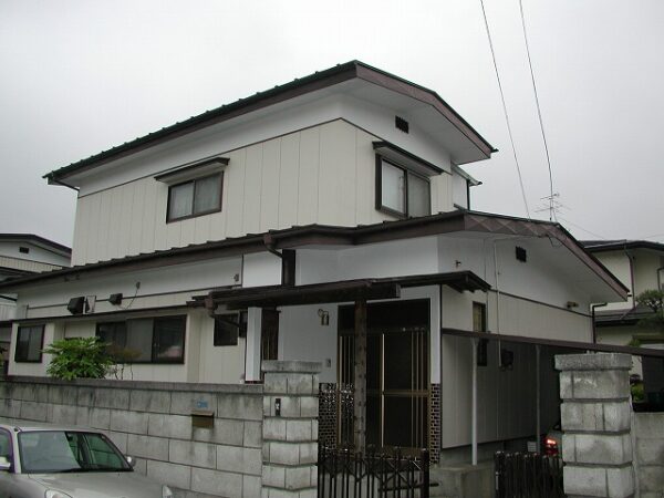 平成16年6月仙台市宮太白区 M様邸外壁・屋根塗装リフォーム事例