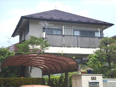 平成20年6月仙台市青葉区 U様邸外壁・屋根塗装リフォーム事例