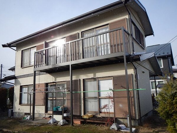 仙台市泉区　S様邸　外壁・屋根塗装リフォーム事例　平成24年12月
