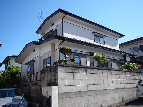 仙台市太白区　S様邸屋根　屋根塗装リフォーム事例 　平成27年6月