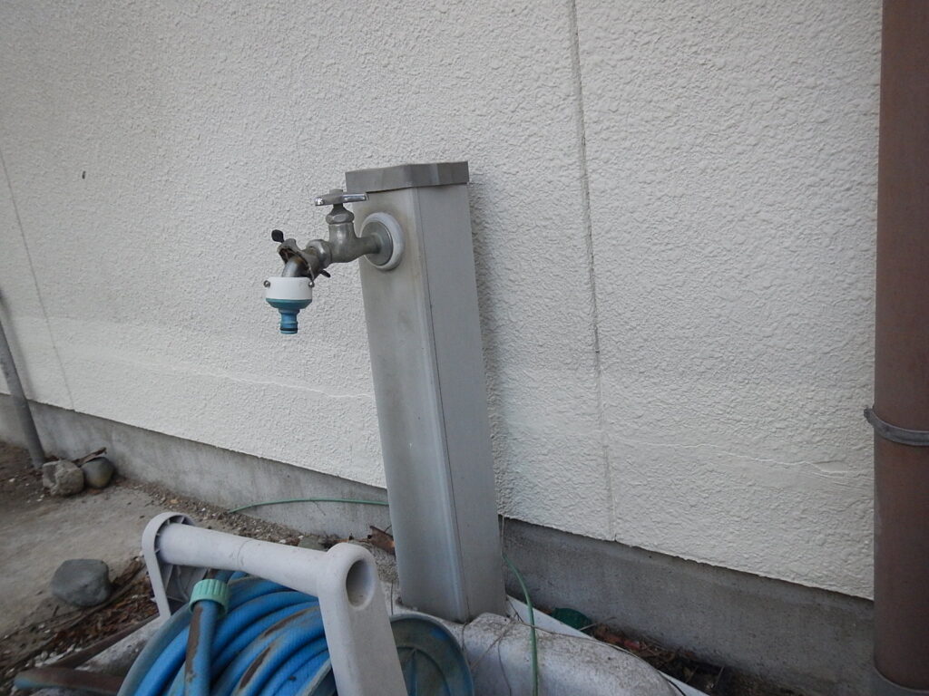 ひび割れ補修完了