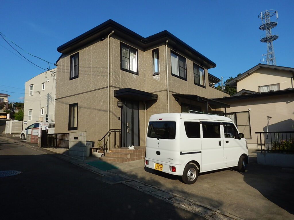 施工完了<br />
南面